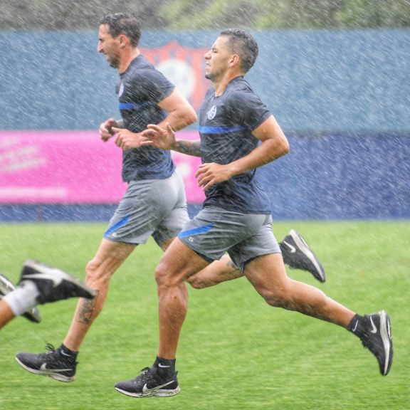 Domingo de lluvia y práctica