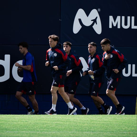 San Lorenzo ya se entrena enfocado en Vélez